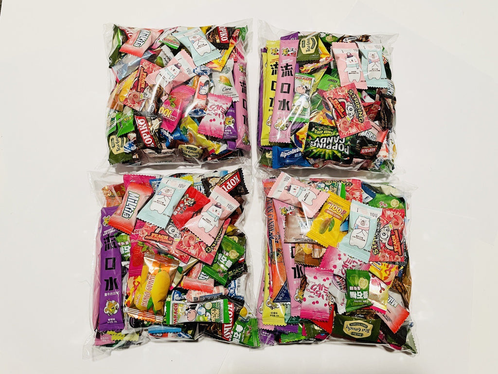100-Piece Asian Snack Variety Pack - Japanese, Chinese, Korean Candy Sample