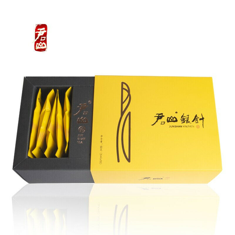 HelloYoung 5g*10bags Nonpareil Top Grade Jun Shan Yin Zhen China Tea Top JunShan YinZhen Main image