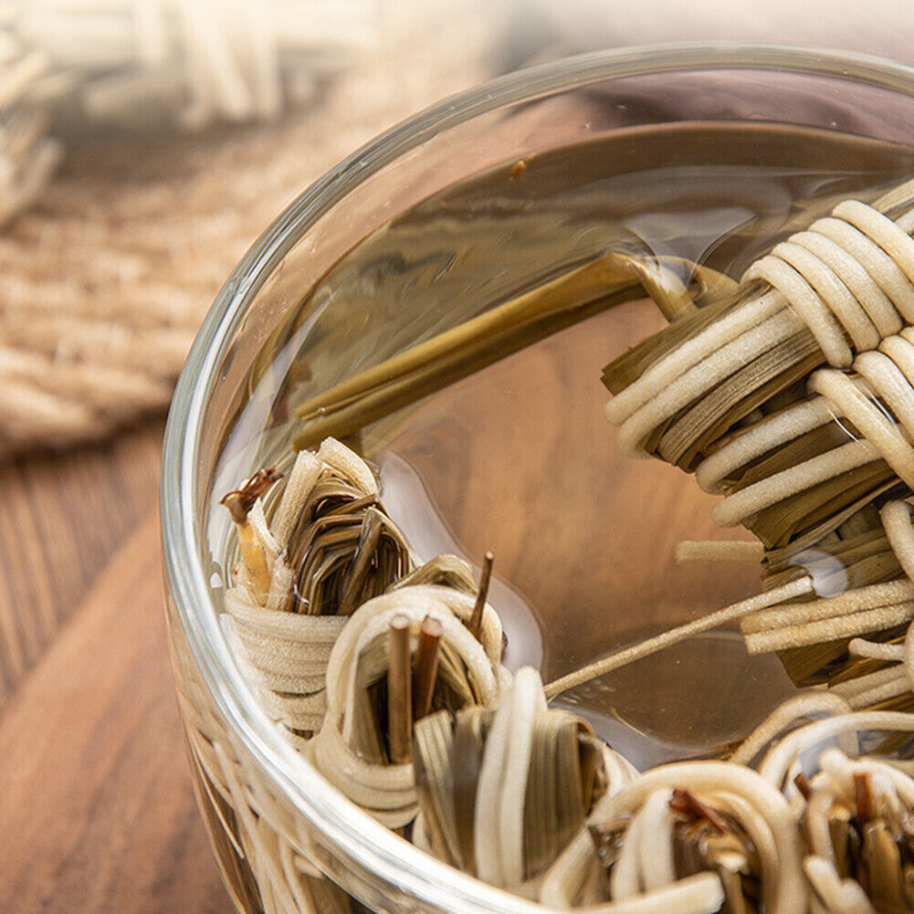 HelloYoung dengxincao natural health herb tea about 100 pieces 50g 灯心草100个手工灯芯球 广东凉水煲汤 清热利尿