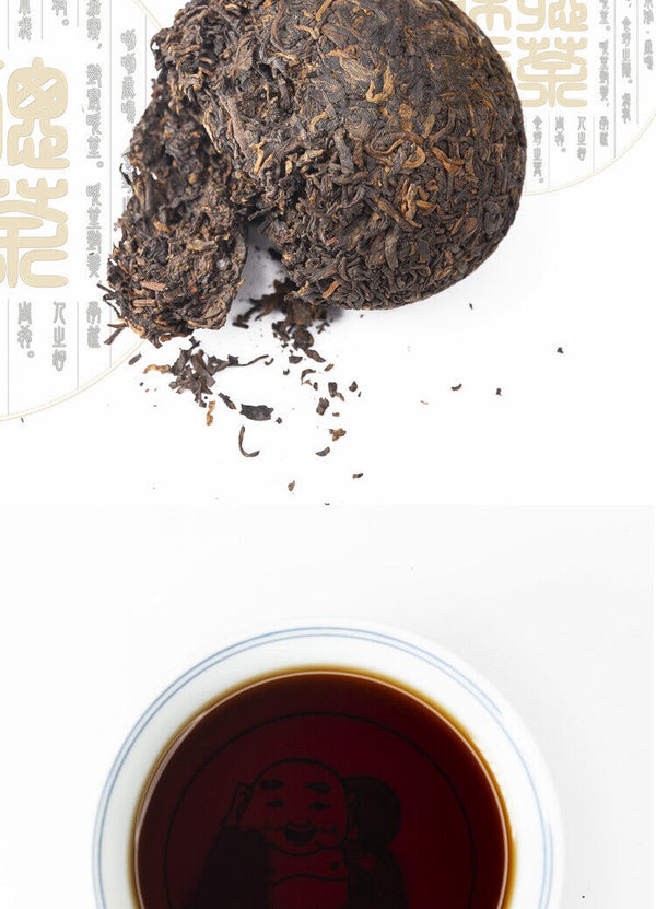 HelloYoung V93 * Yunnan Menghai Dayi Tea V93 Tuocha TAETEA Ripe Puer Pu-erh Tuo Cha