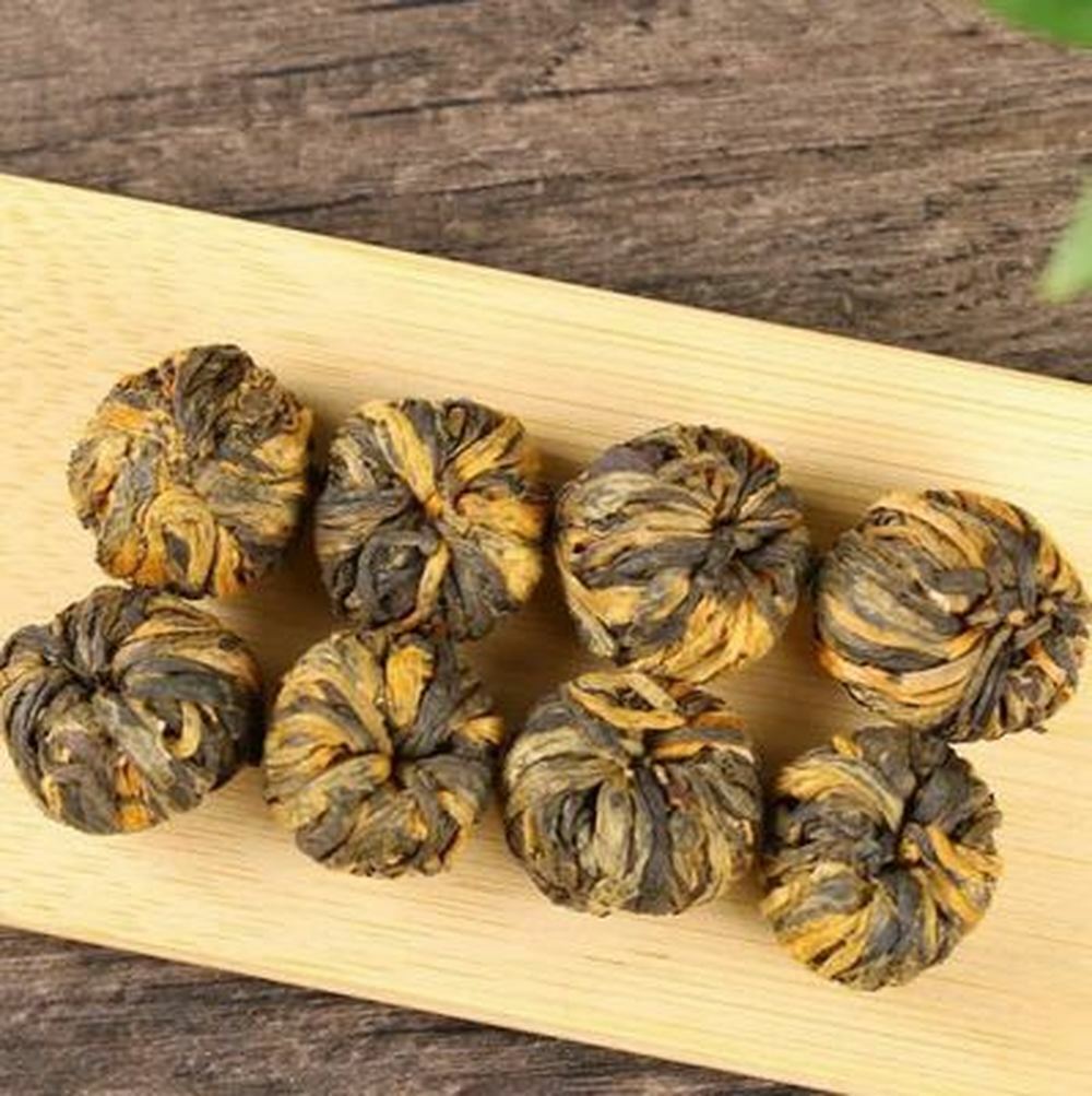 Organische HongKong Blühende Tee Ball Schwarzer Tee Drachen Ball Tee 500g/17.6oz