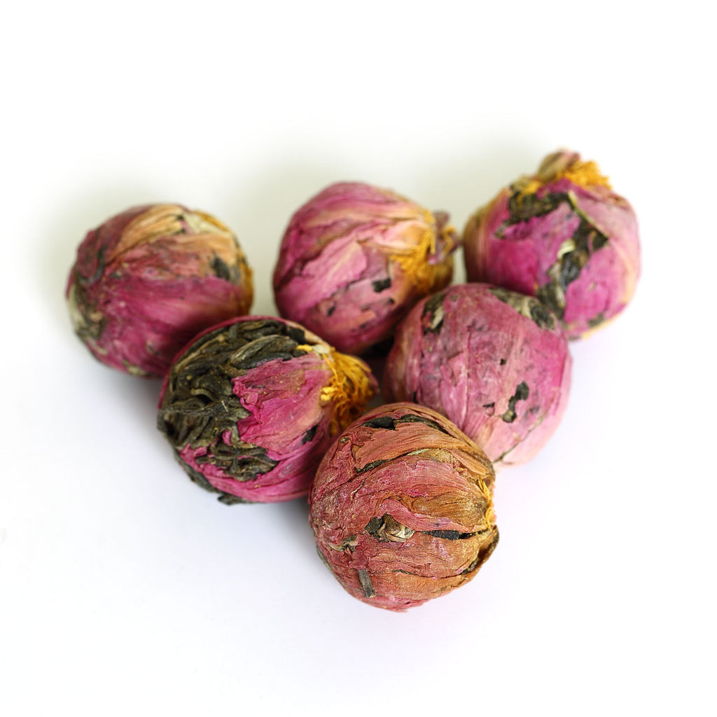 HelloYoung HELLOYOUNG 100g Peony Flower Yunnan Bulang puer Pu'er Puerh Tea Raw Ball