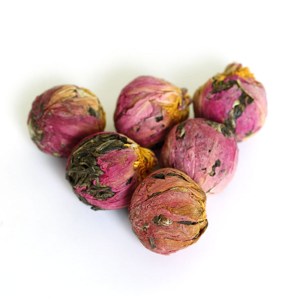 HelloYoung HELLOYOUNG 100g Peony Flower Yunnan Bulang puer Pu'er Puerh Tea Raw Ball