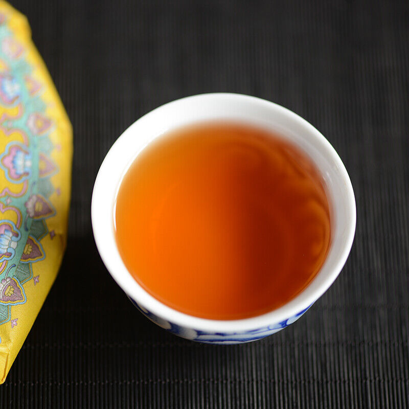 HelloYoung CHINATEA Brand Jin Hao Yu Lian Pu-erh Tea Cake 357g Ripe Palace Pu'er 357g