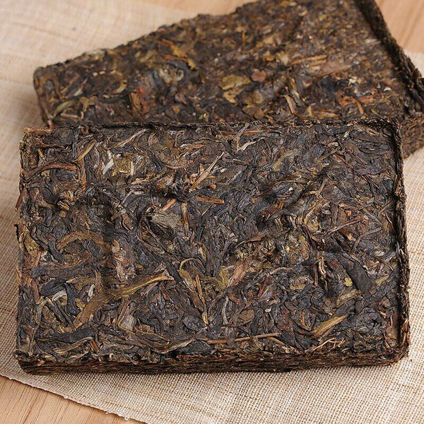 HelloYoung Xiaguan Baoyan Pu-Erh Xia Guan Flame Tibetan Tea Puer Tea Brick Raw 250g
