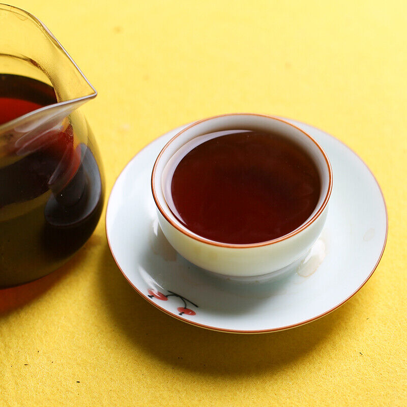 HelloYoung Zhongcha CNNP Purple Logo Royal Precious Puer Shu 357g Ripe Pu Erh Tea