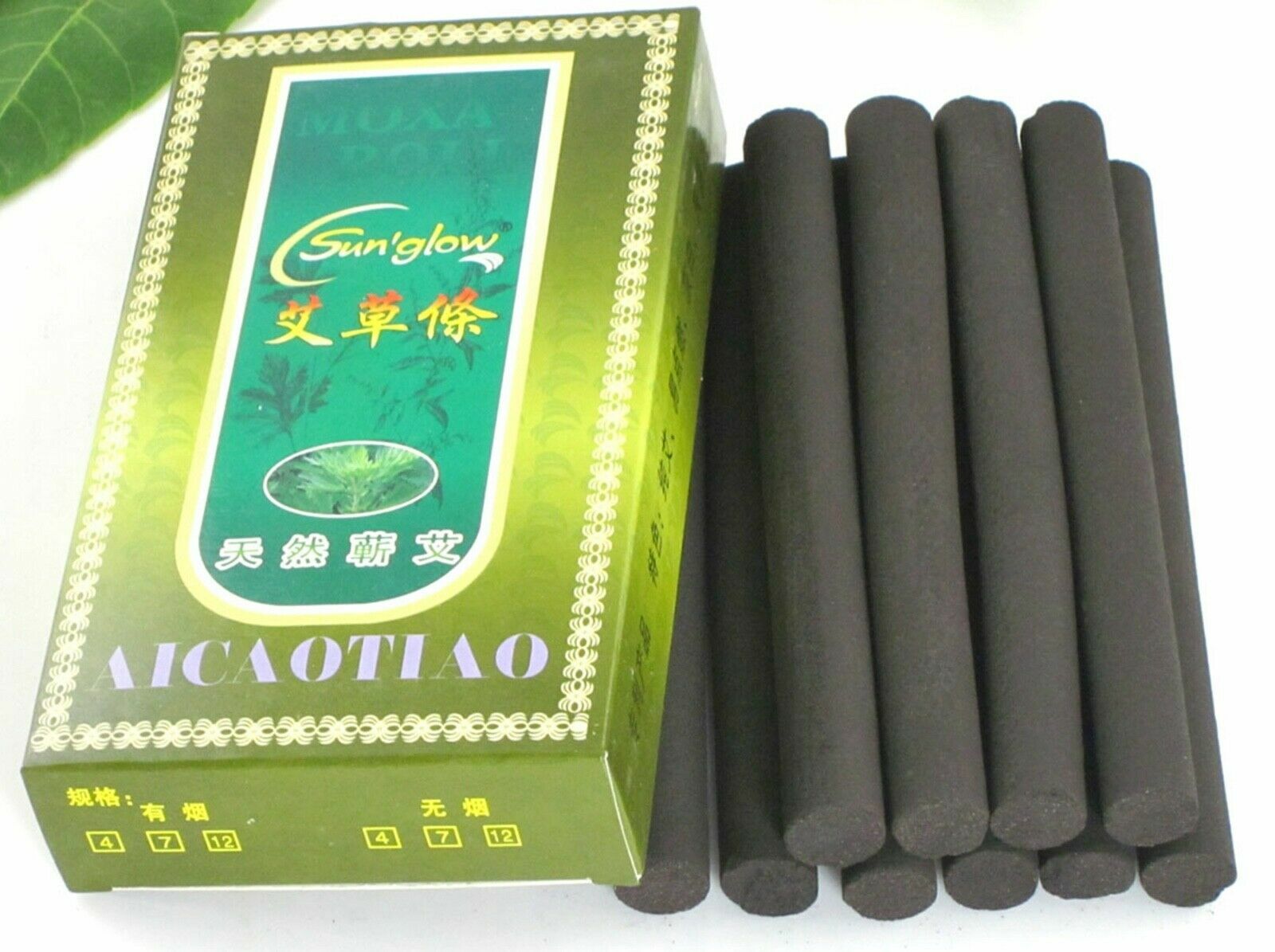 10 Pcs Traditional Smokeless Moxa Stick Moxa Roll Moxibustion Main image
