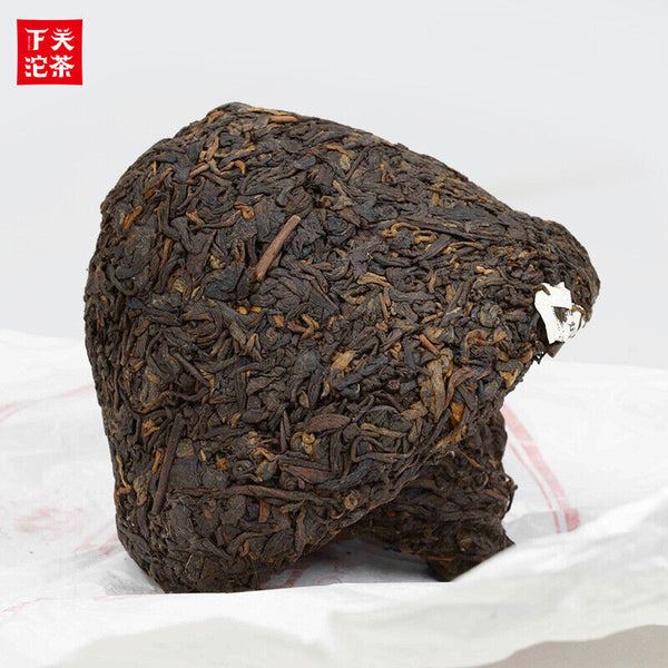 HelloYoung Bao Yan Jin Cha Mushroom Tuo Cha * Xiaguan Tuocha Shu Ripe Pu-erh Tea 250g