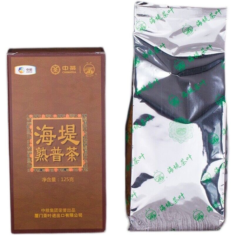 Sea Dyke Brand XPT402 Yunnan Pu-erh Tea Loose 125g Ripe Puer Shu Tea Main image
