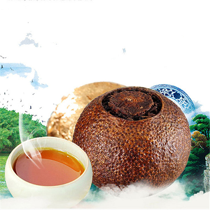 250g  Puer Cooked Tea Tangerine Peel Packaging Puerh  Yunnan Pu'er Tea Orange