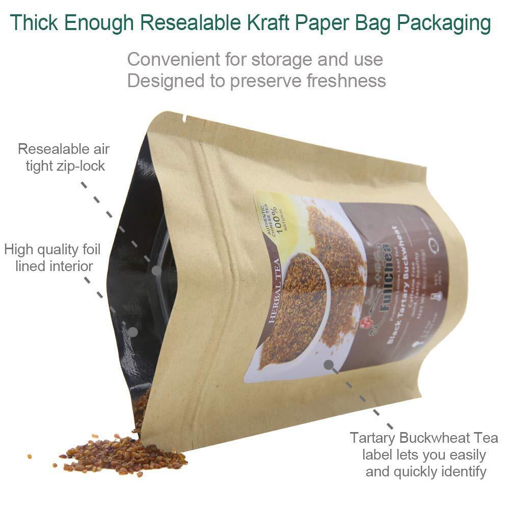 HelloYoung FullChea Himalayan Tartary Black Buckwheat Roasted Herbal Tea 226g
