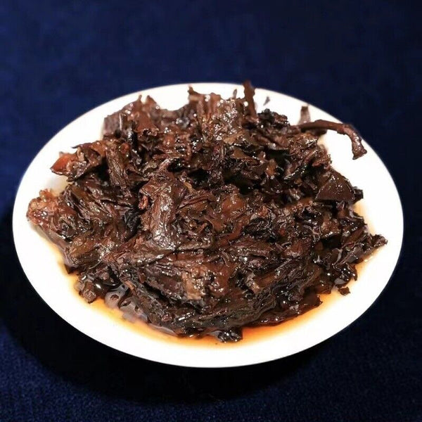 357g Yunnan Qizi Pu-erh Cake Tea Super Grade Ripe Pu'er Tea Shu Puerh Tea