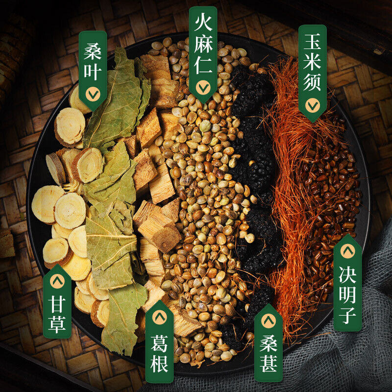 HelloYoung kudzu root mulberry leaf corn beard Natural Sangshen Huomaren Tea Cassia seed Secondary image