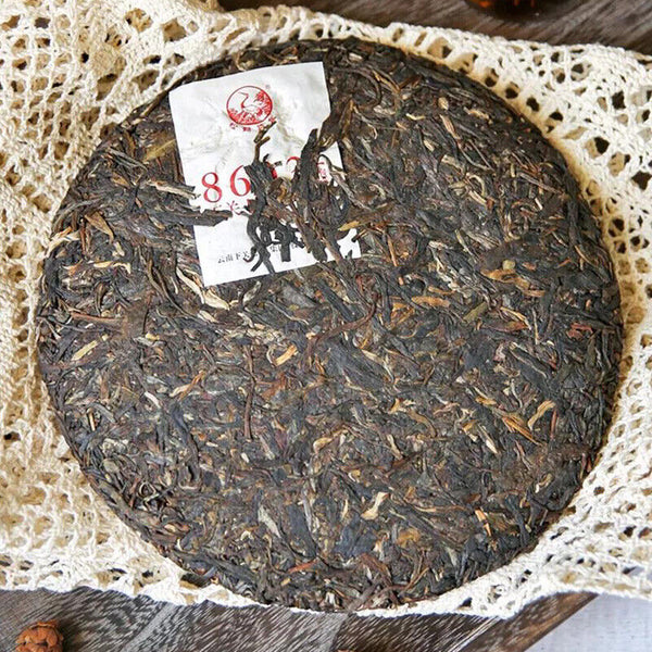 HelloYoung XIAGUAN Brand Jin Bang 8603 Qizi Pu-erh Tea Cake 357g Raw Puer Pu'er Tea