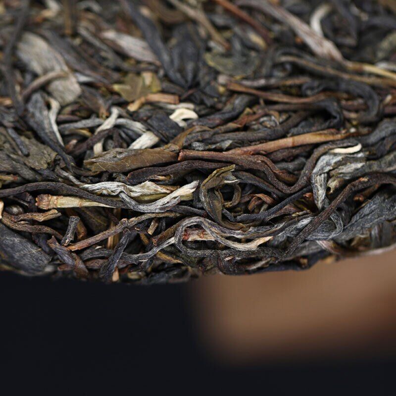 HelloYoung Haiwan Yi Wu Zheng Shan Shen Puerh Ma Hei Ancient Tree Raw Puer Tea 500g