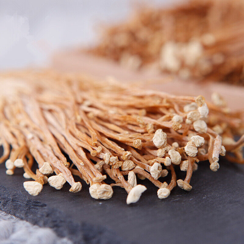 HelloYoung Chinese Flammulina Velutipes Dried Ecology Enokitake Enoki Mushroom 50g-500g
