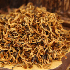 HelloYoung /Dianhong Honey Fragrant Golden Bud Black Chinese Tea Red Tea 100gbox