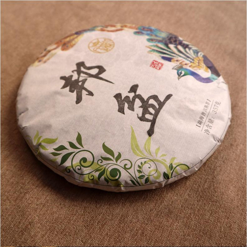 357g Yunnan Puerh Ripe Tea Cake Bangpen Old Tree Pu-erh Cooked Tea Old Pu'er Tea Main image