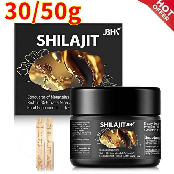 Pure 100% Himalayan Shilajit, Soft Resin, Organic,Extremely Potent, Fulvic Acid