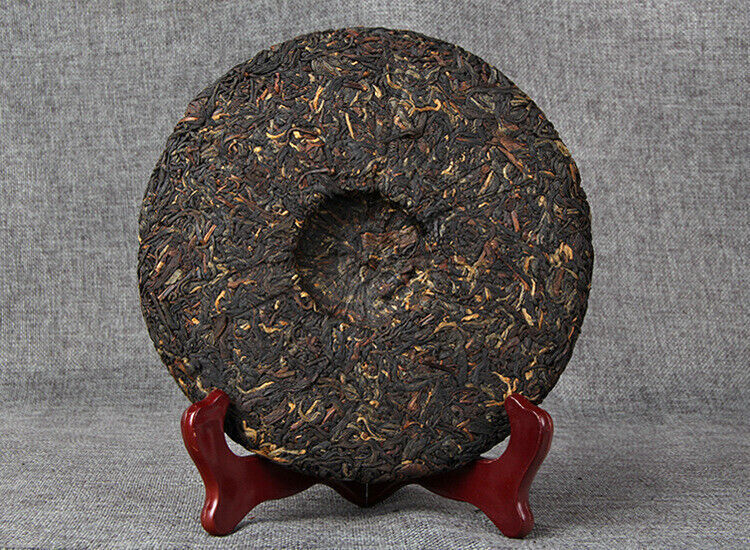 TemuTea 357g Dian Black Tea Cake, Ancient Tree Black Tea