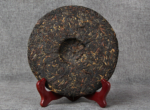 TemuTea 357g Dian Black Tea Cake, Ancient Tree Black Tea