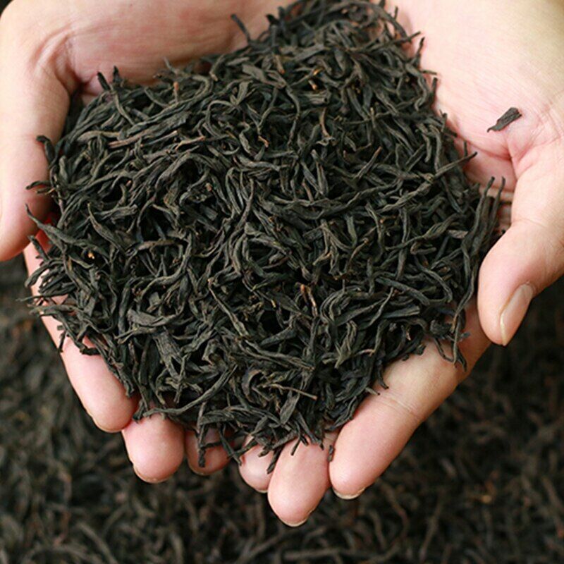 HelloYoung TeaLapsang Souchong Black Tea Loose Leaf Non-smoky Wuyi Mountain Tea 125g Secondary image