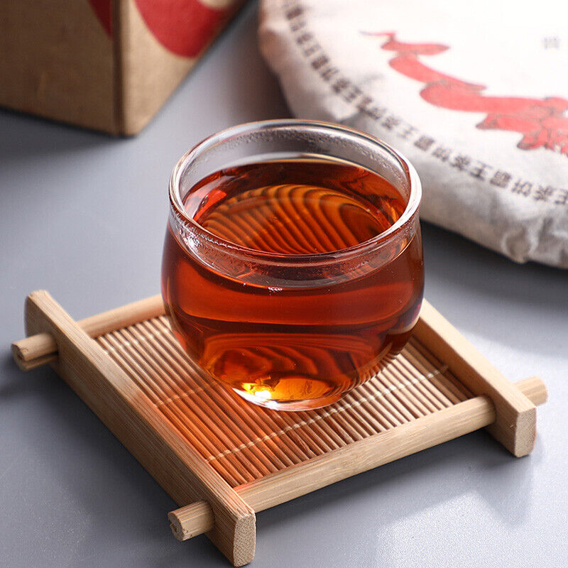 HelloYoung Ba Wang Cha Beeng * Haiwan Giant Pu-erh Tea Cake Ripe Puer Black Pu Er 500g