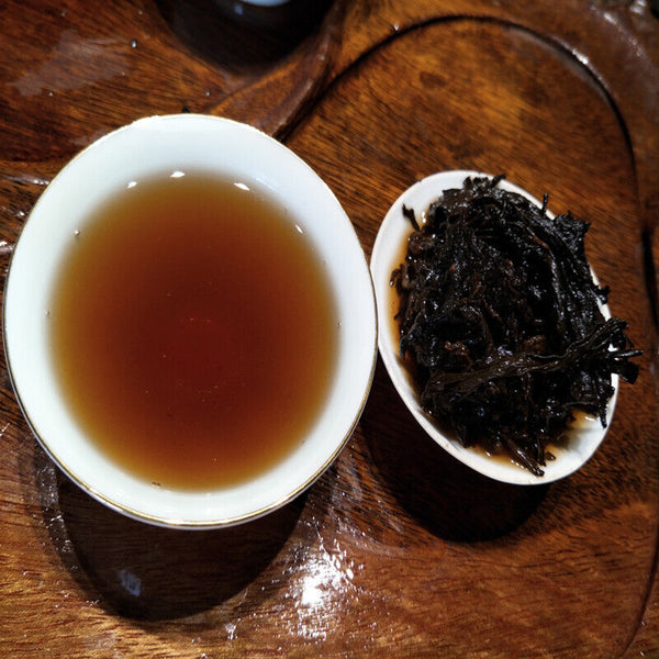 HelloYoung 250g Puerh Tea Yunnan Puer Tea Brick Ripe Pu'er Menghai Old Shu Old Tree Tea