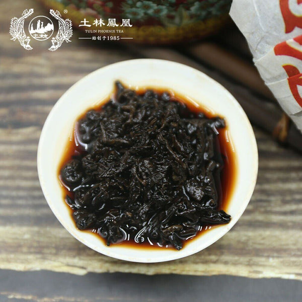 HelloYoung TuLin Phoenix Shu Puer Tuocha Tea "Ru Yi" Mushroom Ripe Puerh Tuocha 250g