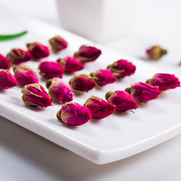 HelloYoung Chinese Flower Red Rose Bud Tea Aroma Dry flowers Floral Herbal Blooming Tea