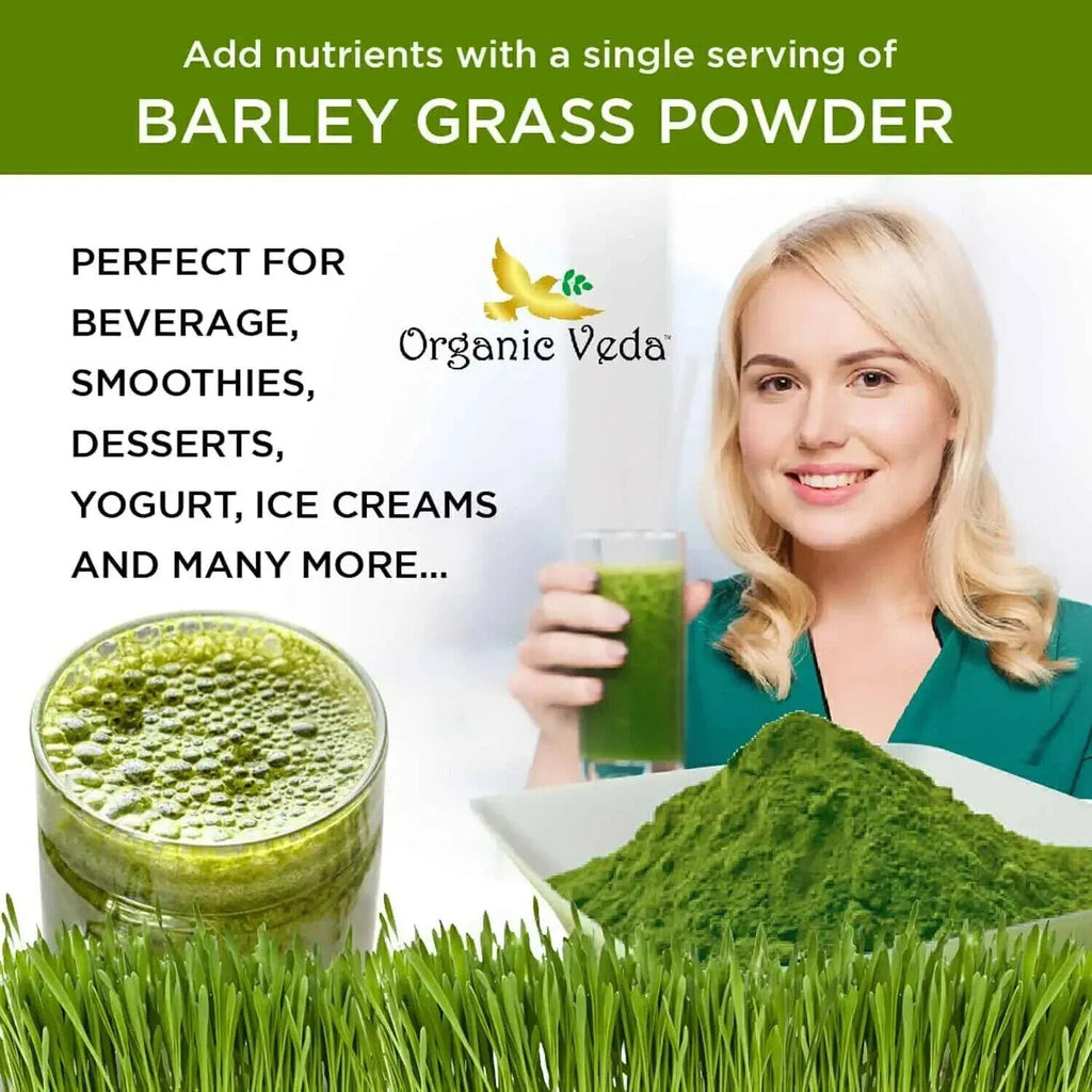 HELLOYOUNG Barley grass powder 100% Pure & Organic