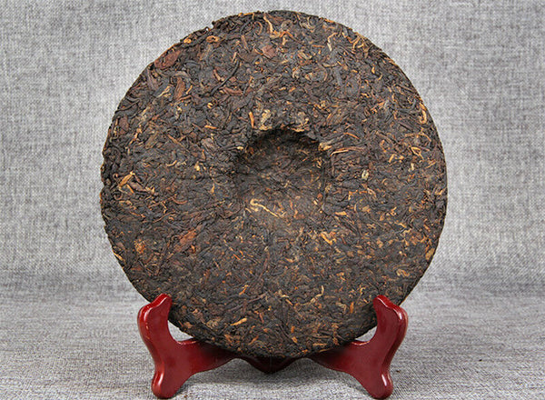 HelloYoung Puwen YUNYA Puer Ripe Pu-erh "Phoenx" Feng Bing Shu Puerh Tea Cake 400g