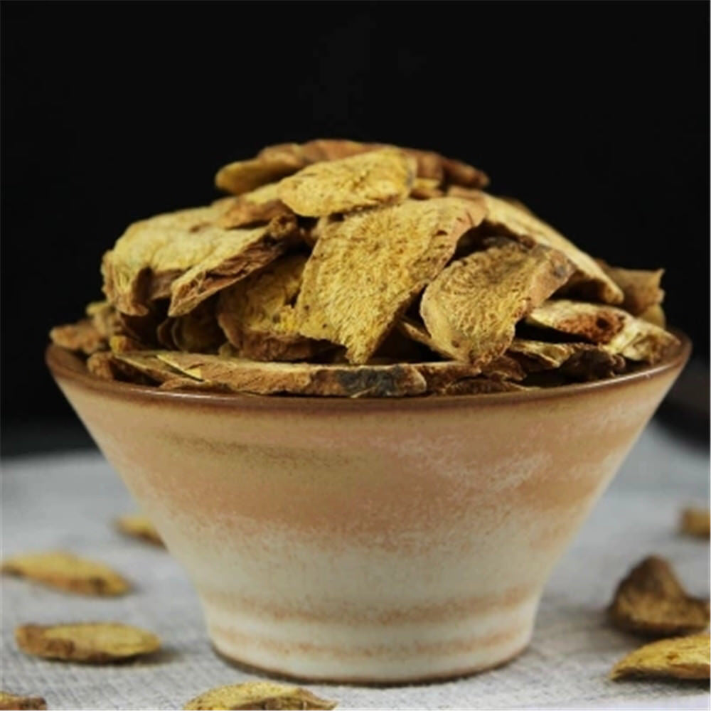 HelloYoung Huang Qin Powder Scutellaria 100% Pure Chinese Herbs Skullcap Root Powder 250g