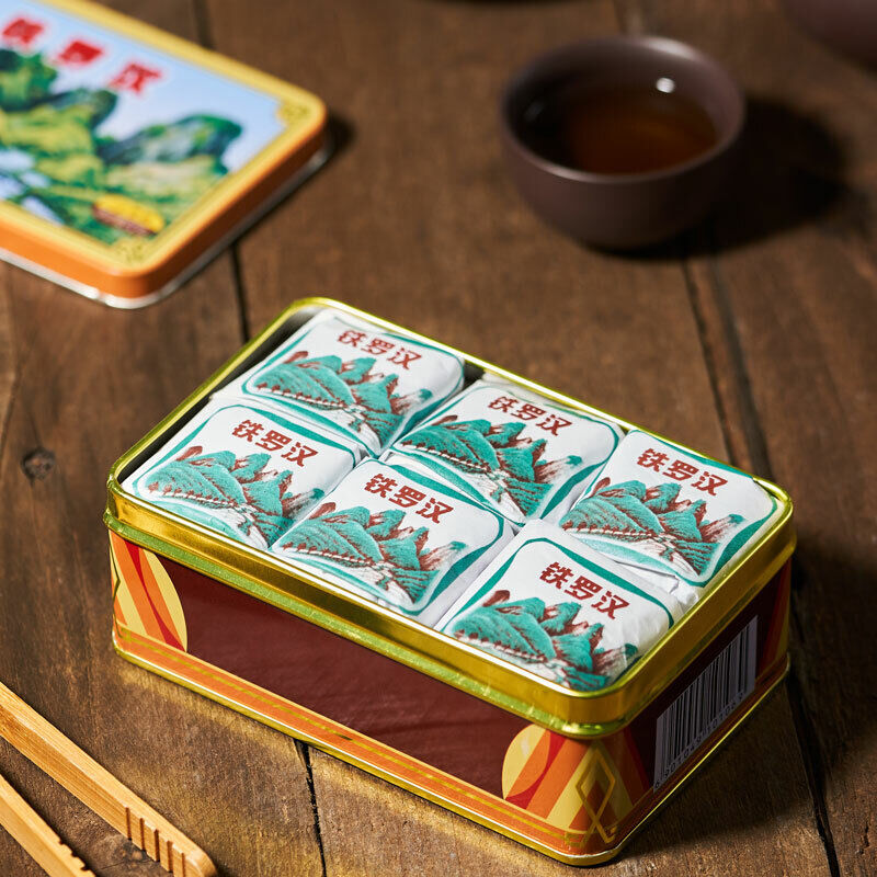 HelloYoung Sea Dyke Brand AT106 Tie Luo Han Steel Boxed Fujian Iron Arhat Oolong Tea 60g Secondary image