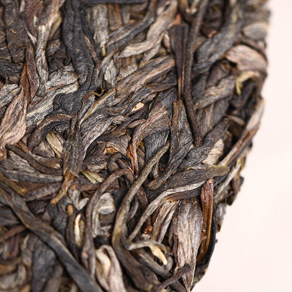 HelloYoung KING OF PEACOCK Laotongzhi Pu'er Tea Raw Puerh YIWU Old Tree Puer Tea 400g