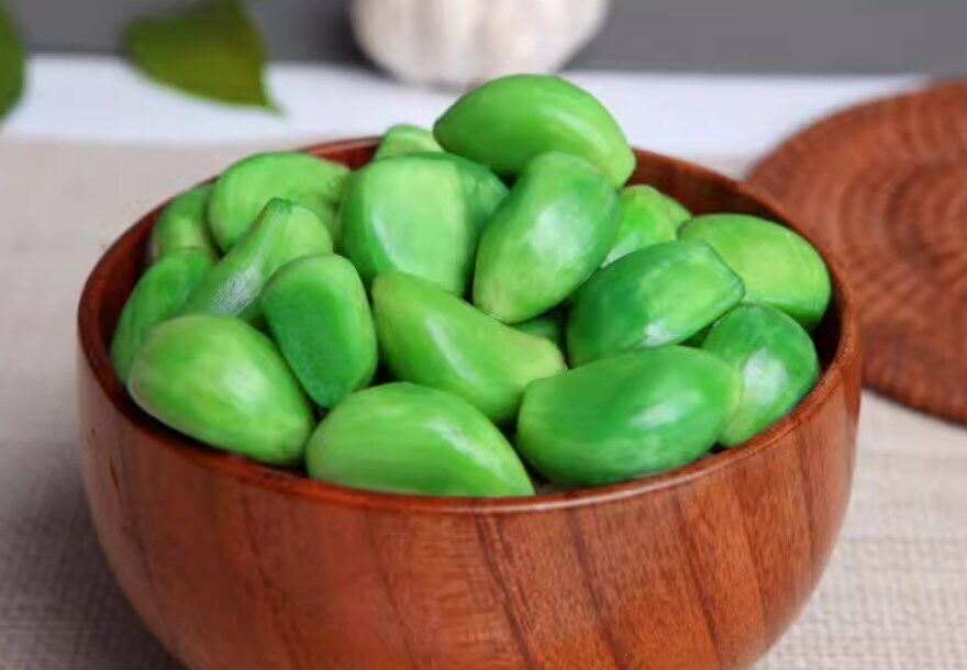 Laba-Knoblauch Zuckerknoblauch Grüner Knoblauch 腊八蒜糖蒜绿蒜