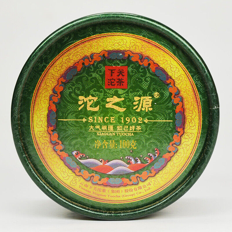 HelloYoung 100g with Box Original TUO ZHI YUAN Yunnan XiaGuan TuoCha Puerh Tea Pu'er