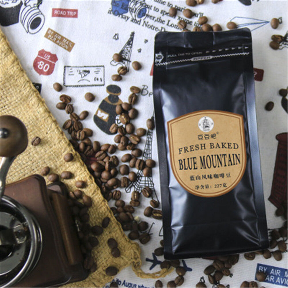 HelloYoung 100% Jamaica 227g Blue Mountain Coffee Beans Jablum Golden Peacock Secondary image