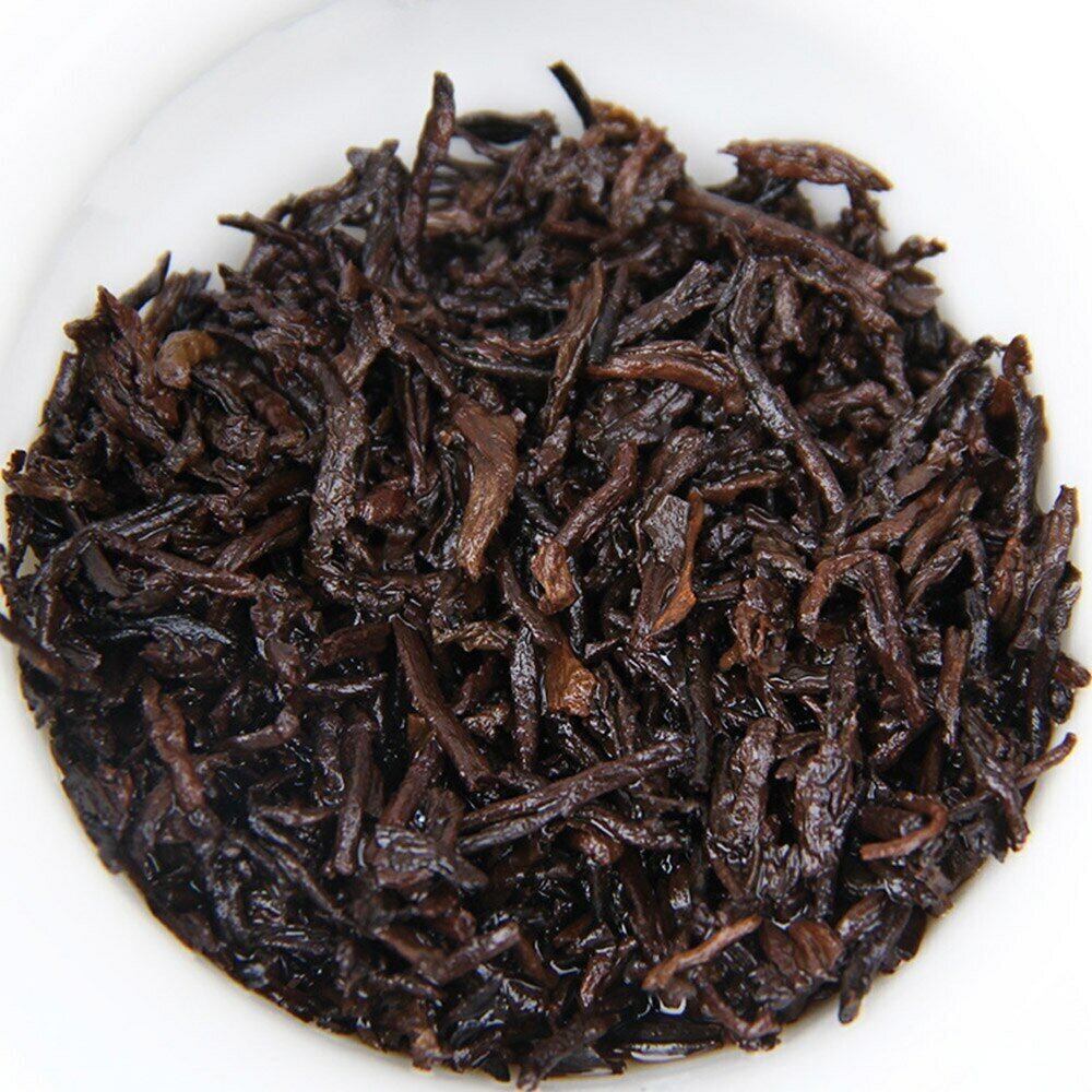 HelloYoung Spring Tea Palace Golden Bud Ripe Puer Tea Menghai Taste Shu Puerh Tea 357g
