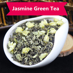 HelloYoung Chinese Jasmine Aroma Green Tea Genuine Ecology Loose Leaf Jasmine Flower Tea