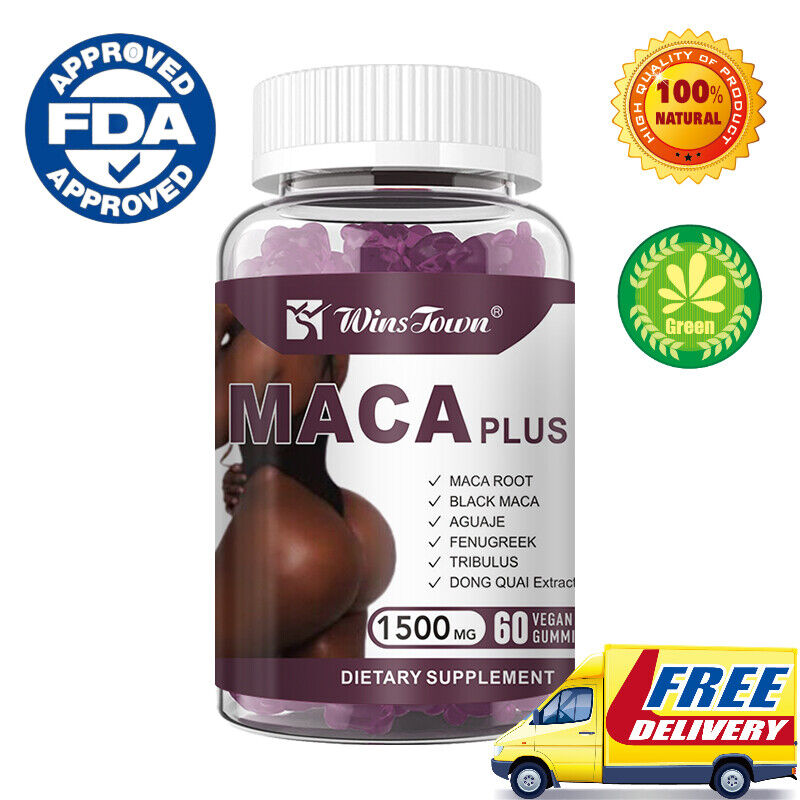 100% Natural Maca Root Plus Butt Firming BBL-Gummies for Butt Hips Enlargement Secondary image