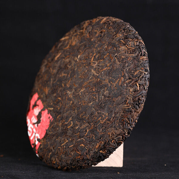 HelloYoung LaoTongZhi 7578 Batch 201 Ripe Puer Yunnan Old Comrade Haiwan Shu Pu'er Tea