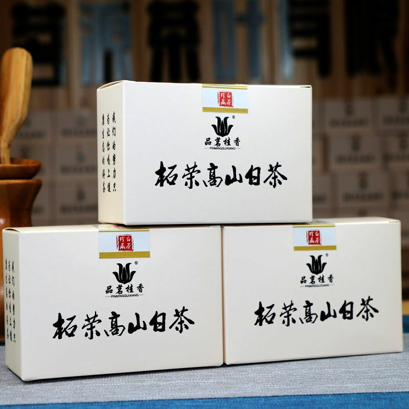 100g Biscuit Small Square Brick  Chinese Fuding White Tea White Peony Bai Mu Dan