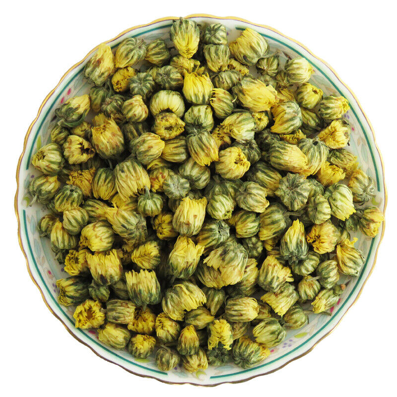 HelloYoung 500g Organic Golden Fetal Chrysanthemum Buds Premium Flower Floral Herbal Tea Main image
