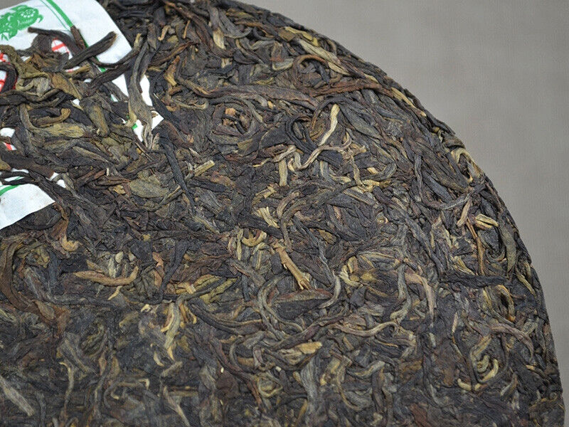 HelloYoung ChinaTea Zodiac Pig Pu'er Tea Raw 357g Menghai Big Leaf Green Cake Shen Tea