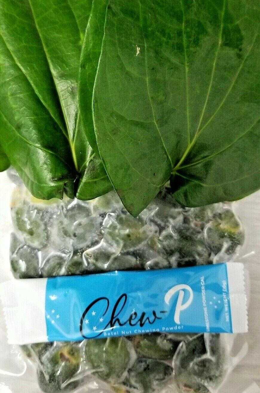 Betelnut Chew (Lime Powder, Young Baby Betelnut, 90 pcs Trau Leaves) Main image
