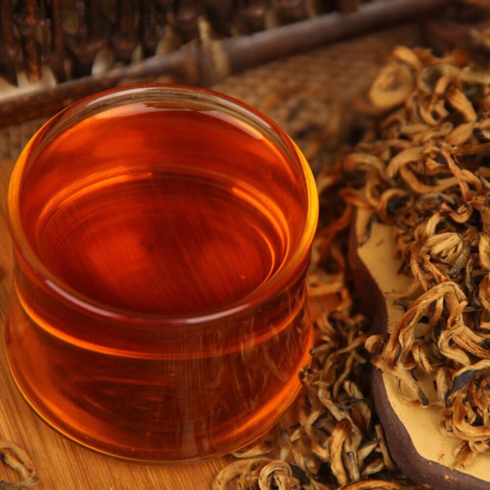 HelloYoung Honey Fragrant Golden Bud Black Tea Dian Hong Black Chinese Tea Red Tea 100g/box