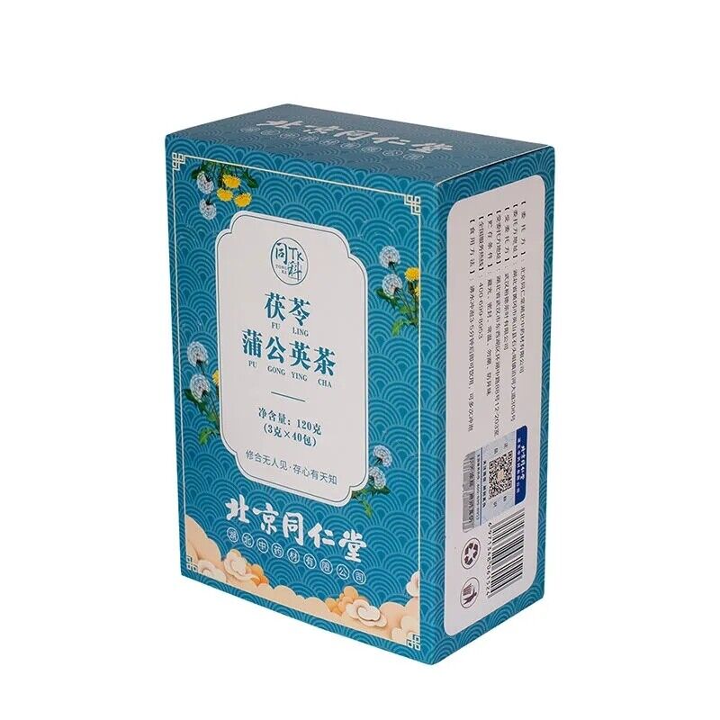 HelloYoung Cassia Chrysanthemum Tea Poria Dandelion Health Tea 同仁堂茯苓蒲公英茶120g菊花菊苣养生茶滋润肠胃改善便秘