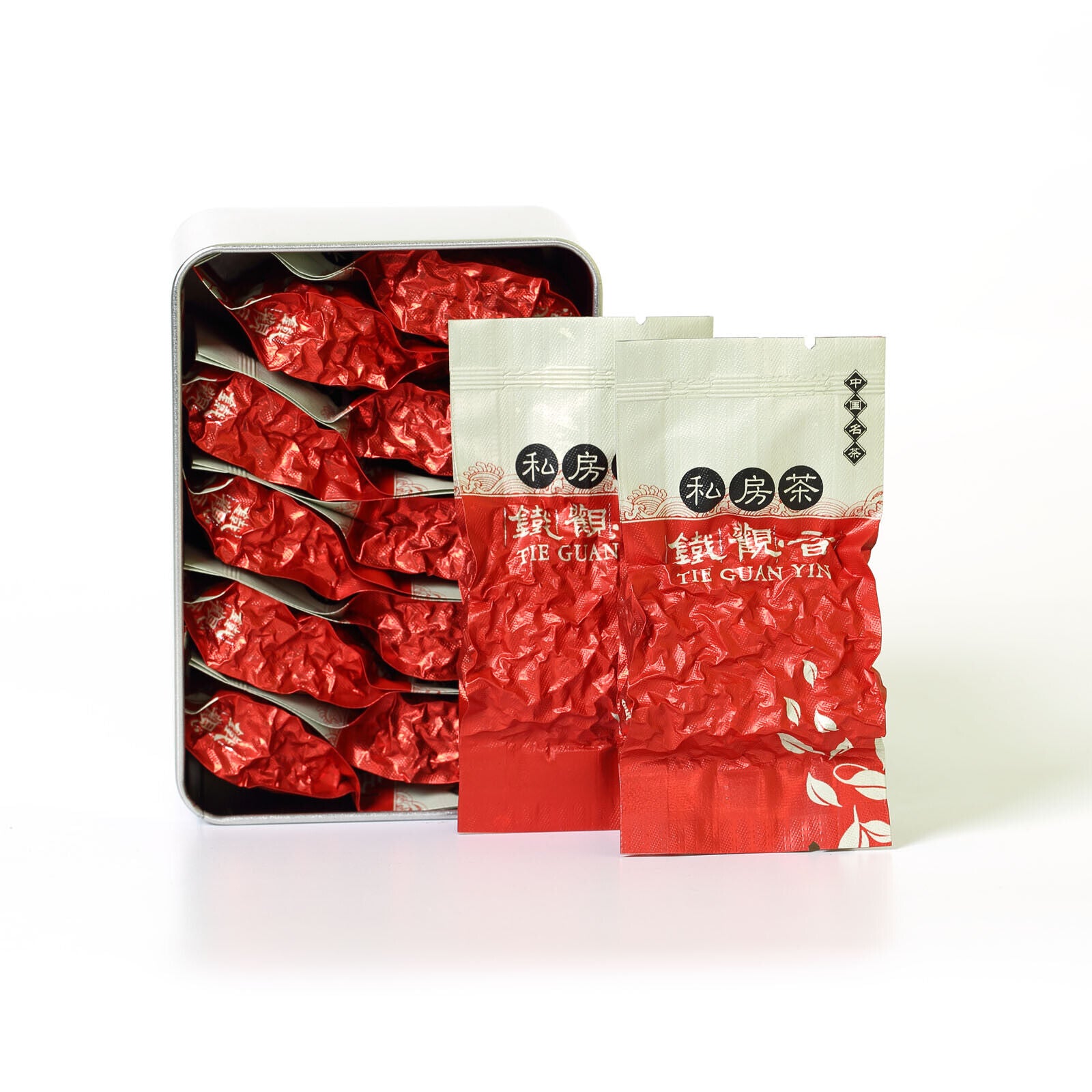 GOARTEA 10Pcs*8g Top Tie Guan Yin Oolong Tea Fujian High Mount Iron Goddess Tee Secondary image