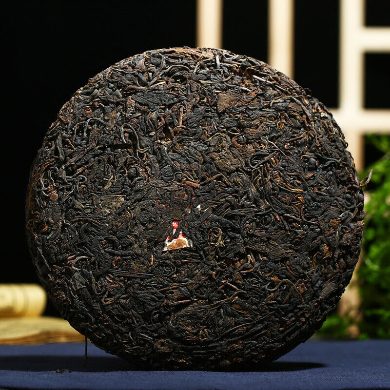 HelloYoung Kong Ming Shan Pressed Qizi Cake of Yiwu Classic Tea Puerh Puer Raw 357g